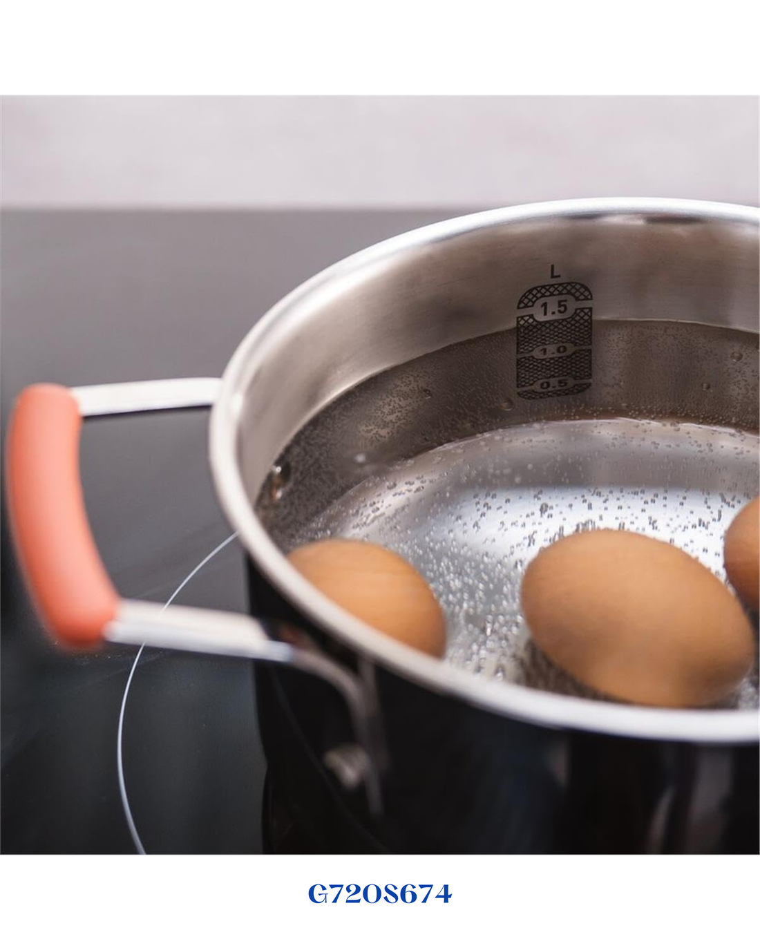 TEFAL OPTI'SPACE 6-PIECE COOKWARE SET STEWPOTS WITH LIDS (18/20/24 CM)