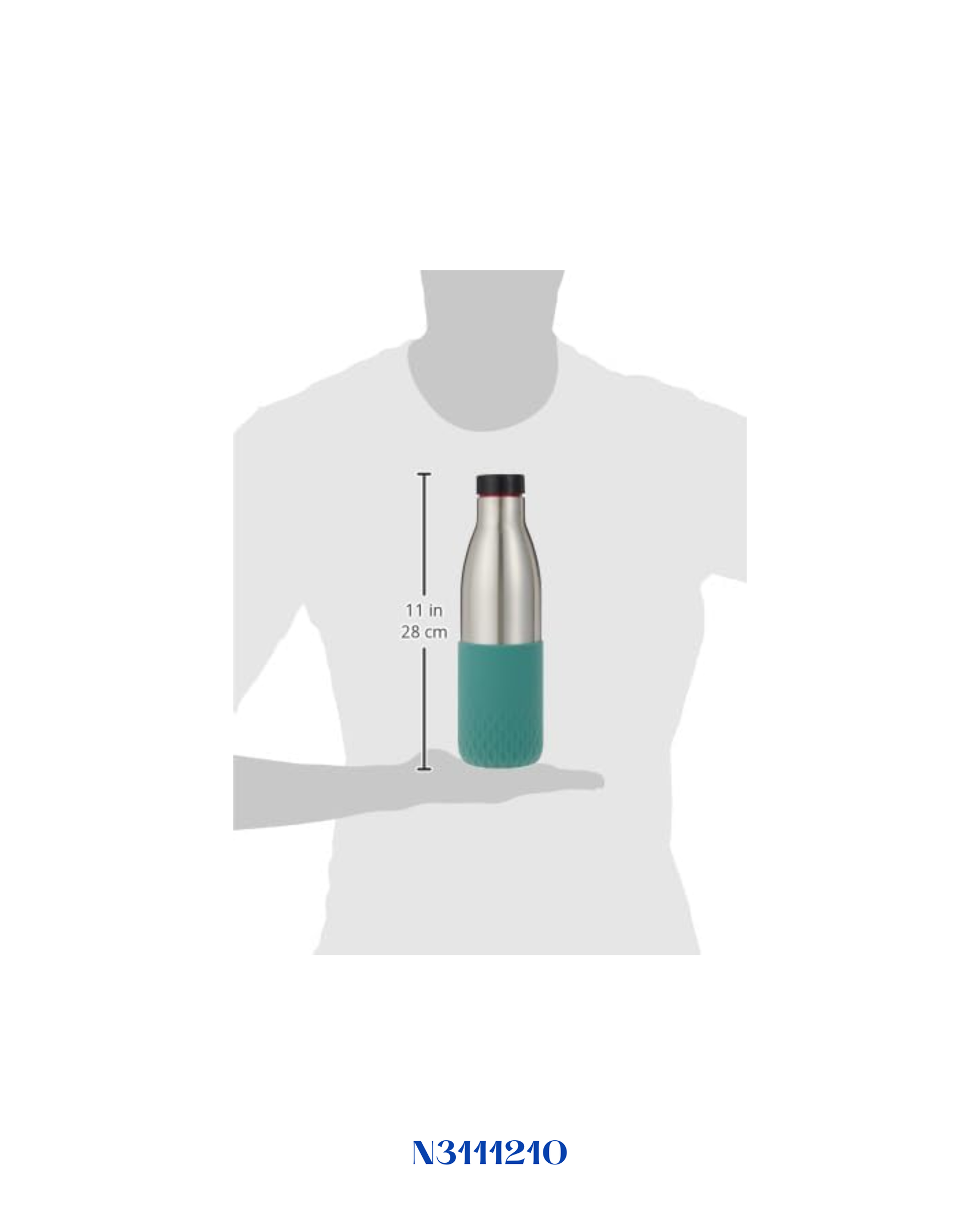 TEFAL BLUDROP HYDRATION BOTTLE 0.7L