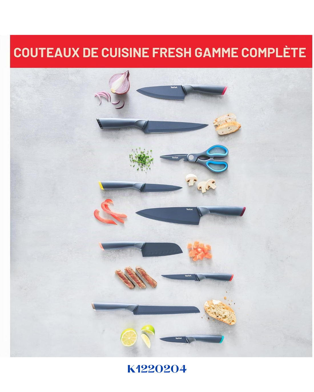 TEFAL FRESH KITCHEN CHEF KNIFE 20 CM