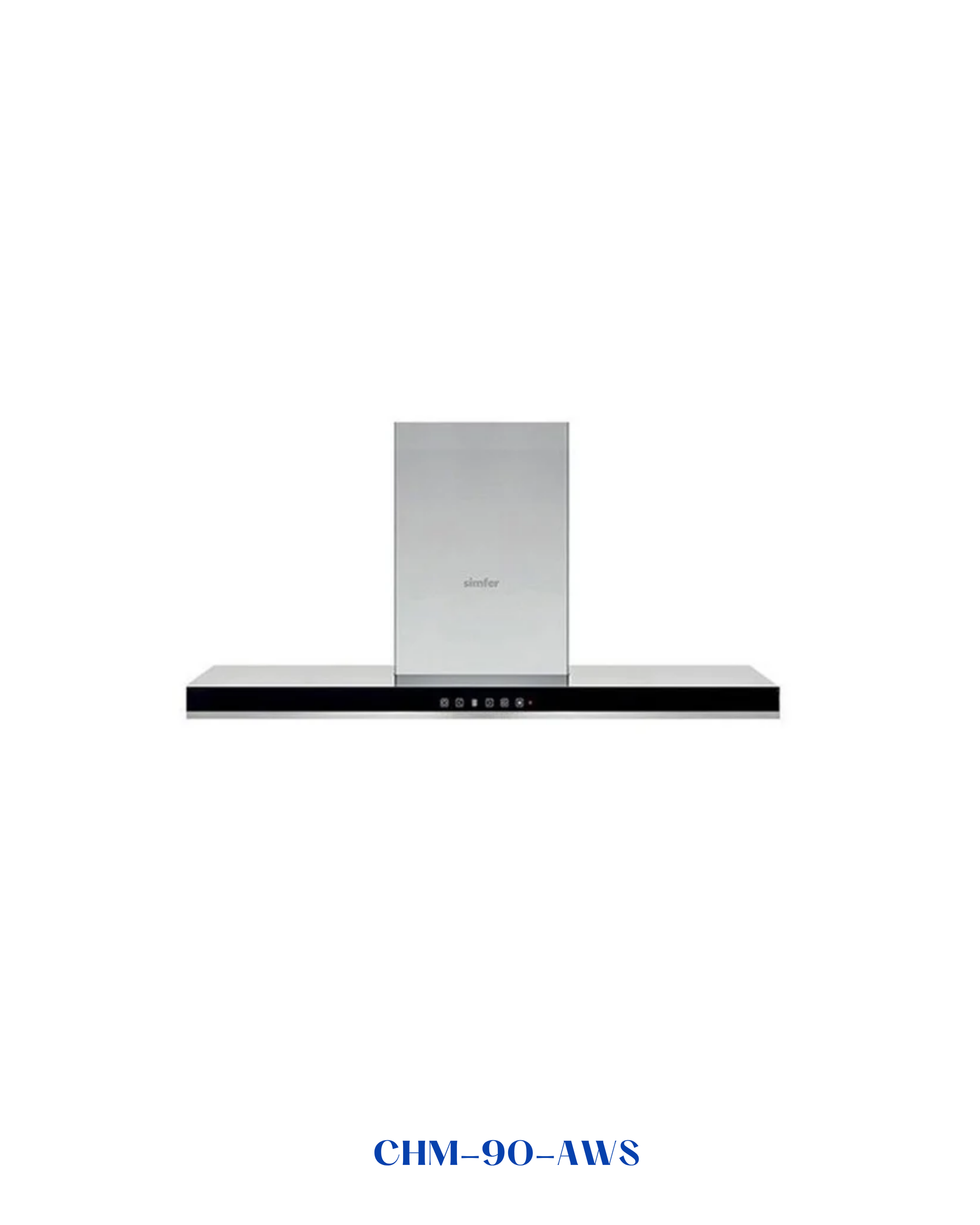 DLC CHIMNEY RANGE HOOD 90CM
