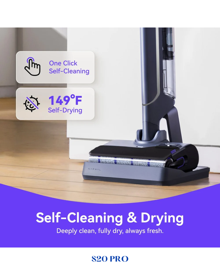Narwal S20 Pro Wet Dry Vacuum 20,000Pa