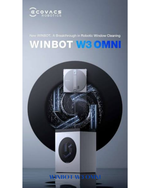 ECOVACS WINBOT W3 OMNI Window Cleaning Robot – 120W, 10,000Pa