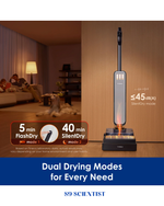 Tineco FLOOR ONE S9 SCIENTIST Wet & Dry Vacuum Cleaner – 22,000Pa, 0.85L