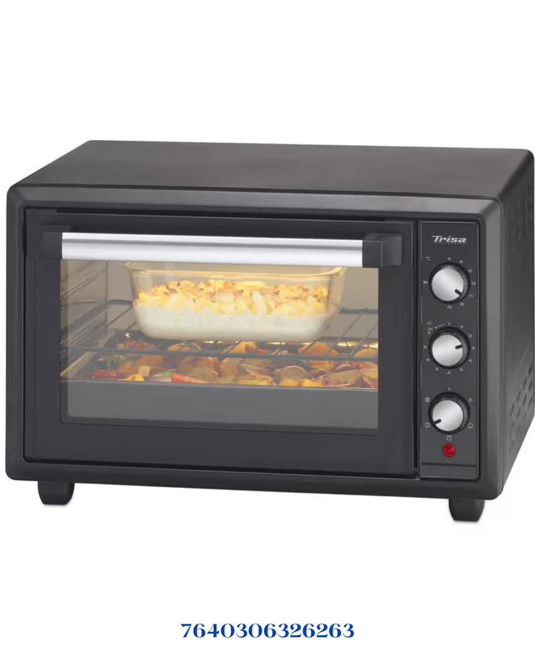 TRISA Forno Gusto Oven Black 1500W 28L