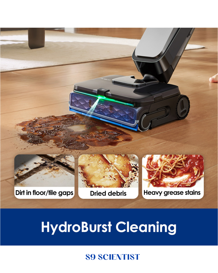 Tineco FLOOR ONE S9 SCIENTIST Wet & Dry Vacuum Cleaner – 22,000Pa, 0.85L