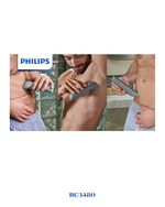 PHILIPS BODY GROOMER 3000 SERIES WITH TRIPLE PROTECT SHAVE SYSTEM