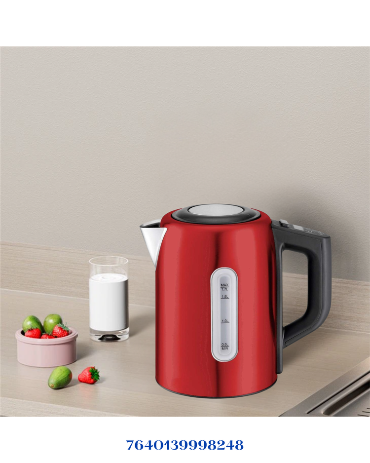 TRISA Vario Temp Electric Kettle Red 2200W 1.7L