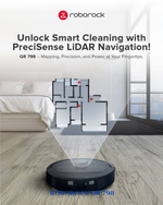 Roborock QR 798 Robot Vacuum & Mop 10,000Pa