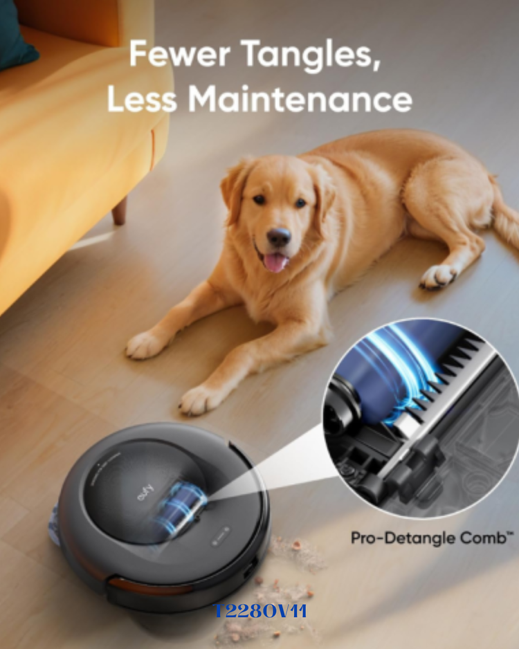 ANKER EUFY ROBOT VACUUM OMNI C20 WITH ALL-IN-ONE STATION – 7,000PA,