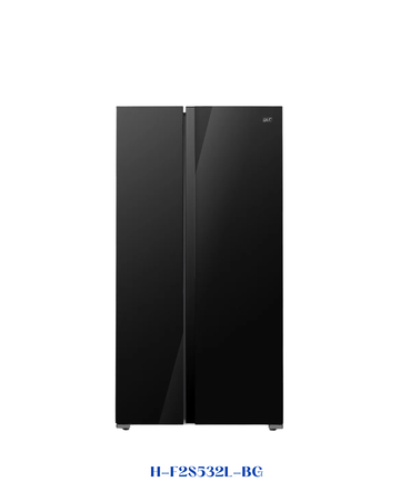 DLC SIDE-BY-SIDE REFRIGERATOR 532L BLACK