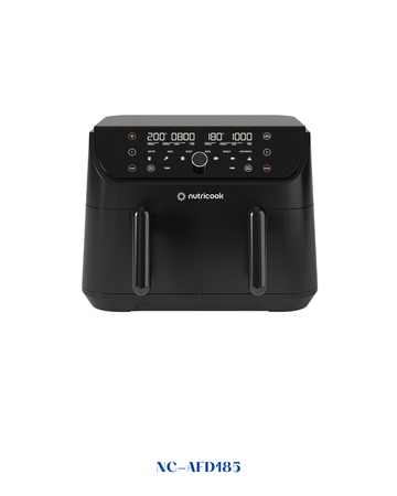Nutricook Air Fryer Duo 2 Black 2400W 8.5L