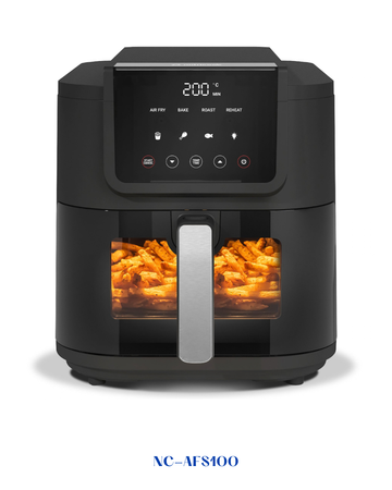 Nutricook Air Fryer Slim Black 1500W 5L