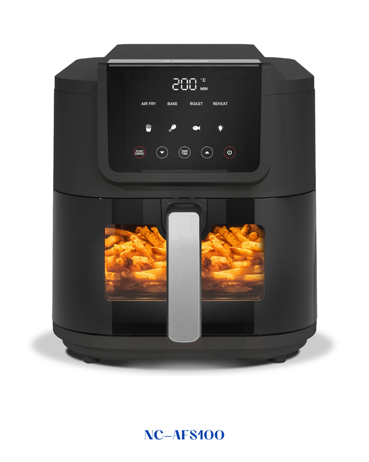 Nutricook Air Fryer Slim Black 1500W 5L - NC-AFS100
