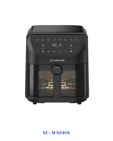 Nutricook Air Fryer Slim XXL 2 Black 1700W 8L