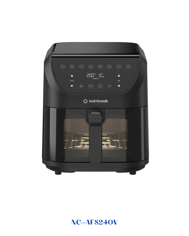 Nutricook Air Fryer Slim XXL 2 Black 1700W 8L - NC-AFS240V