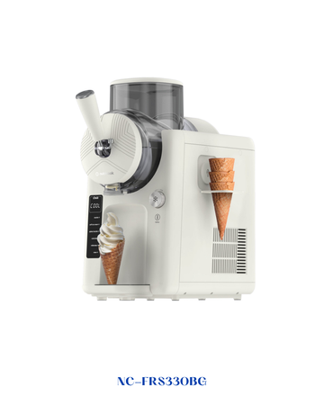Nutricook Frost Ice Cream Maker, Slushie, Sorbet & Milkshake - Beige 1.8L