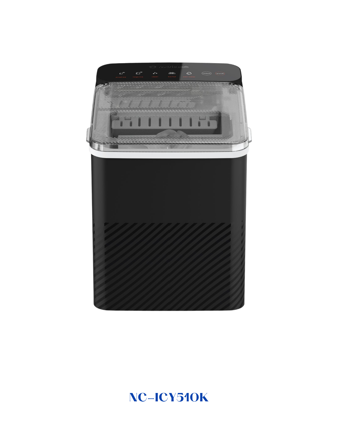 Nutricook Icy Bullet Ice Maker - Black 150W - NC-ICY510K