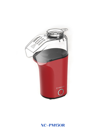 Nutricook Popcorn Maker - Red 1200W 16 Cups