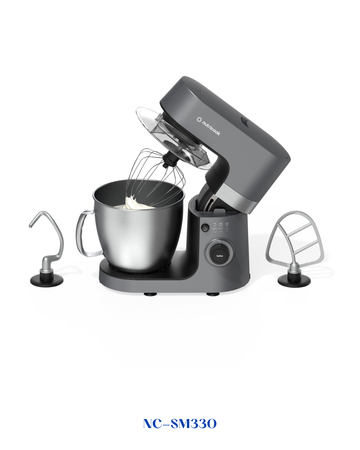 Nutricook Stand Mixer - Grey 1300W 6.3L