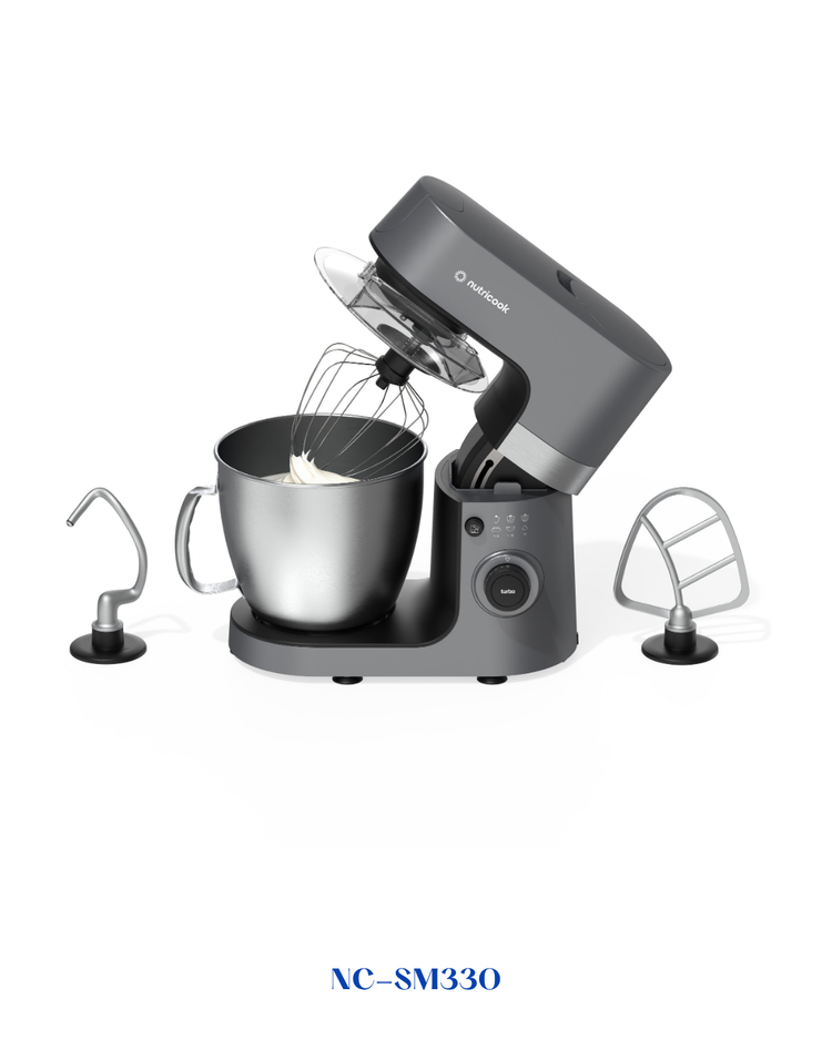 Nutricook Stand Mixer - Grey 1300W 6.3L - NC-SM330